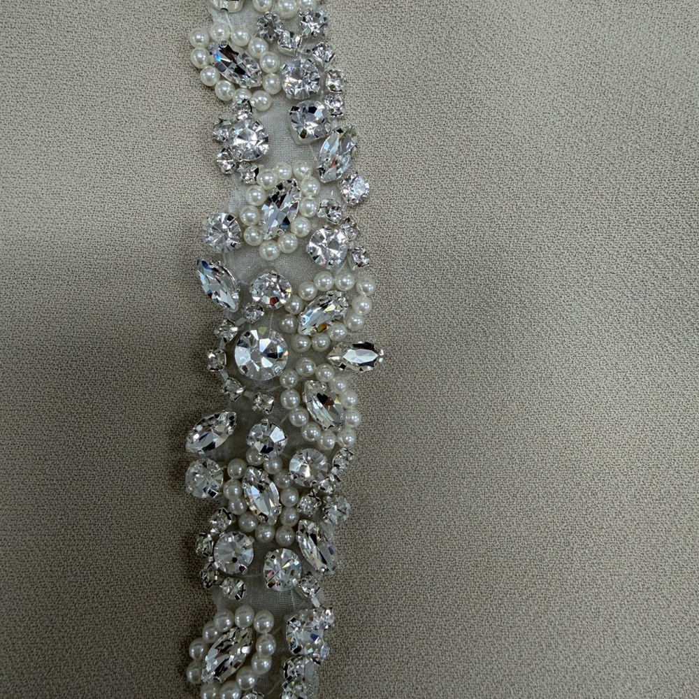 Mother of the Bride Formal Gown Size 12 Champagne - Picture 10 of 13